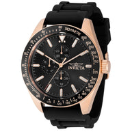 Invicta Men's 38407 Aviator Quartz VH67 Black Dial Watch