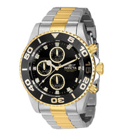 Invicta Men's 43407 Pro Diver Quartz Chronograph Black Dial Watch