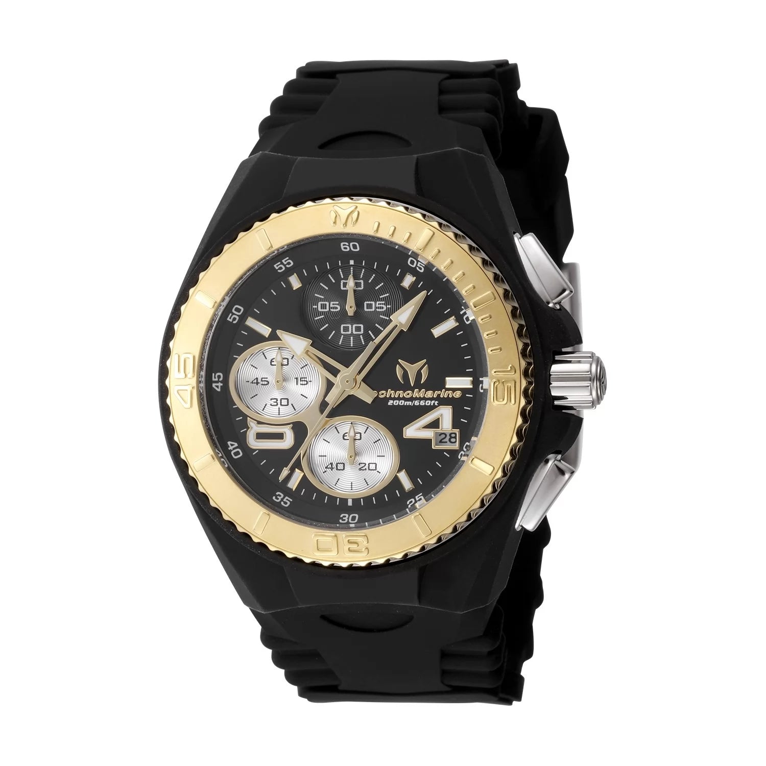 Technomarine Women's TM-115100 Cruise Quartz Chronograph Dark Grey Dial Watch