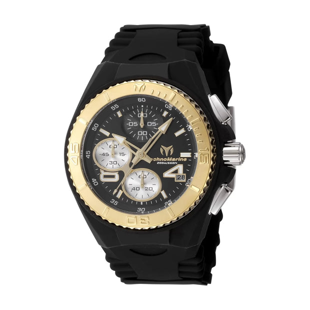 Technomarine Women's TM-115100 Cruise Quartz Chronograph Dark Grey Dial Watch