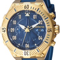 Invicta Men's 39890 Aviator Quartz Multifunction Blue Dial Watch