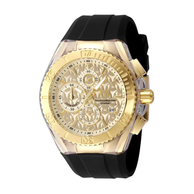 Technomarine Men's TM-125002 Cruise Quartz VD57 Gold Dial Watch