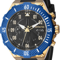 Invicta Men's 39892 Aviator Quartz Multifunction Black Dial Watch