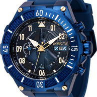 Invicta Men's 39893 Aviator Quartz Multifunction Blue Dial Watch