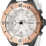 Invicta Men's 39894 Aviator Quartz Multifunction Silver Dial Watch