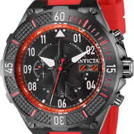 Invicta Men's 39897 Aviator Quartz Multifunction Black Dial Watch