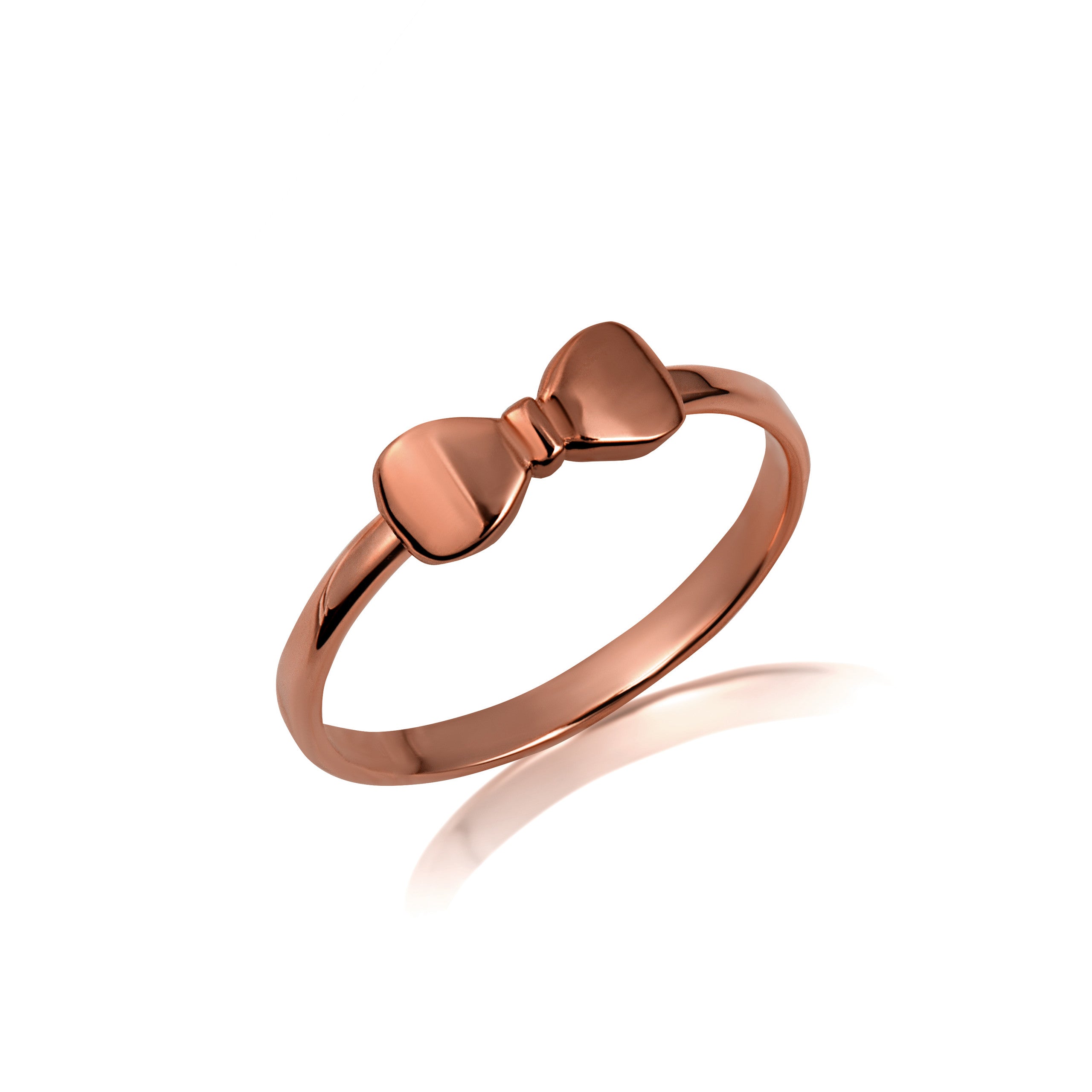 Gold Bow Tie Ring (Available in Yellow/Rose/White Gold)