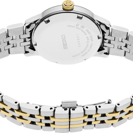 Seiko SRPL64 Presage Gold Dial Stainless Steel Women's Watch