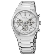 Seiko SSB451 Quartz Chronograph Silver Dial Men's Watch