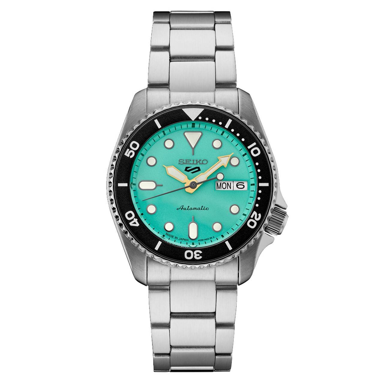 Seiko 5 SRPK33 Sports Automatic Vibrant Green Dial Watch