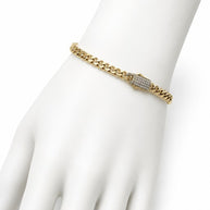 14K Yellow Gold Monaco Bracelet