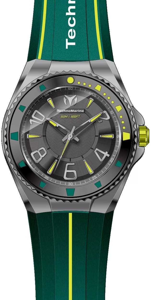 Technomarine Men's TM-525010 Racing Legends Quartz PC21 Black Dial Watch
