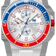Technomarine Men's TM-525037 Racing Legends Quartz VH67 Silver, White Dial Watch