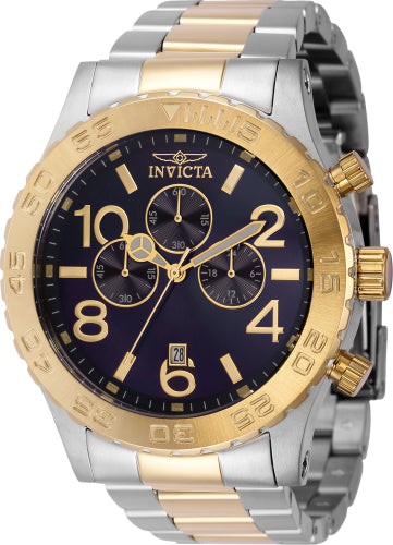 Invicta Men's 40603 Specialty Quartz Chronograph Blue Dial Watch