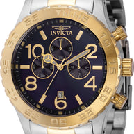 Invicta Men's 40603 Specialty Quartz Chronograph Blue Dial Watch