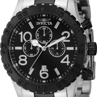 Invicta Men's 40606 Specialty Quartz Chronograph Black Dial Watch