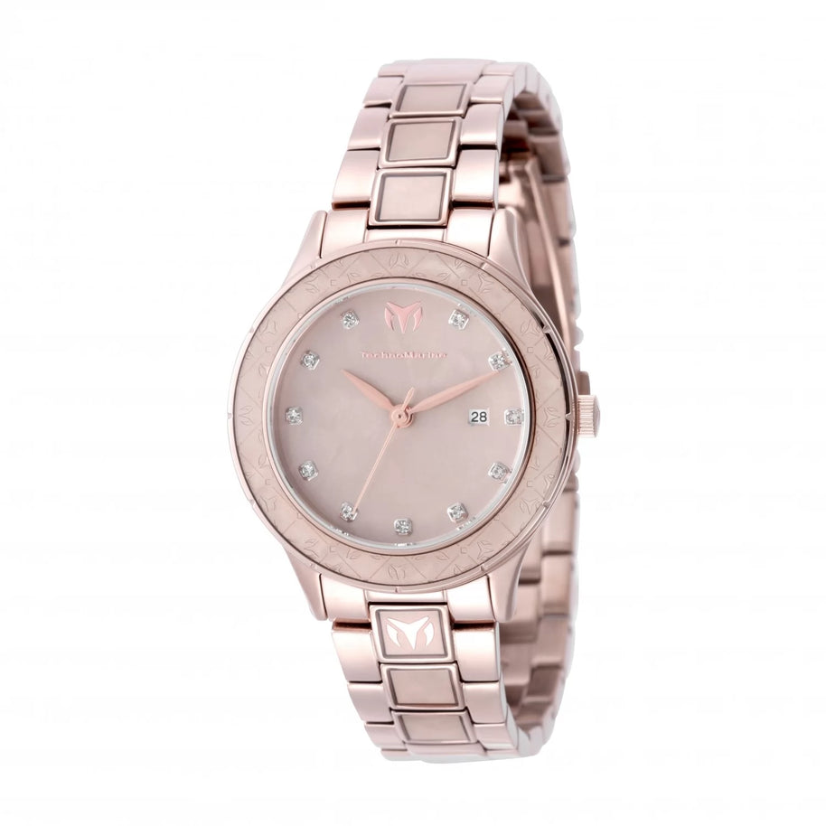 Technomarine Women's TM-725060 Sea Quartz VJ22 Brown Dial Watch