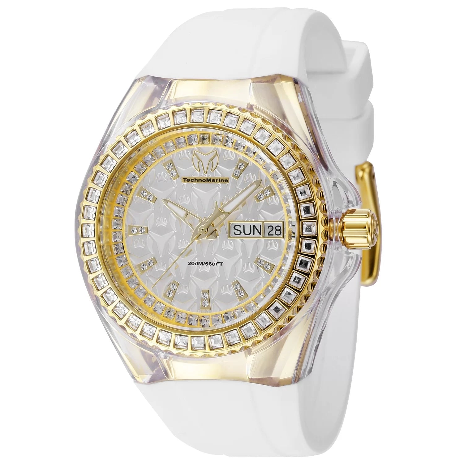 Technomarine Men's TM-121172 Cruise Quartz Chronograph Silver Dial Watch
