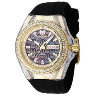 Technomarine Women's TM-121175 Cruise Quartz Chronograph Black Dial Watch
