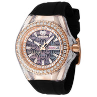 Technomarine Women's TM-121176 Cruise Quartz Chronograph Black Dial Watch