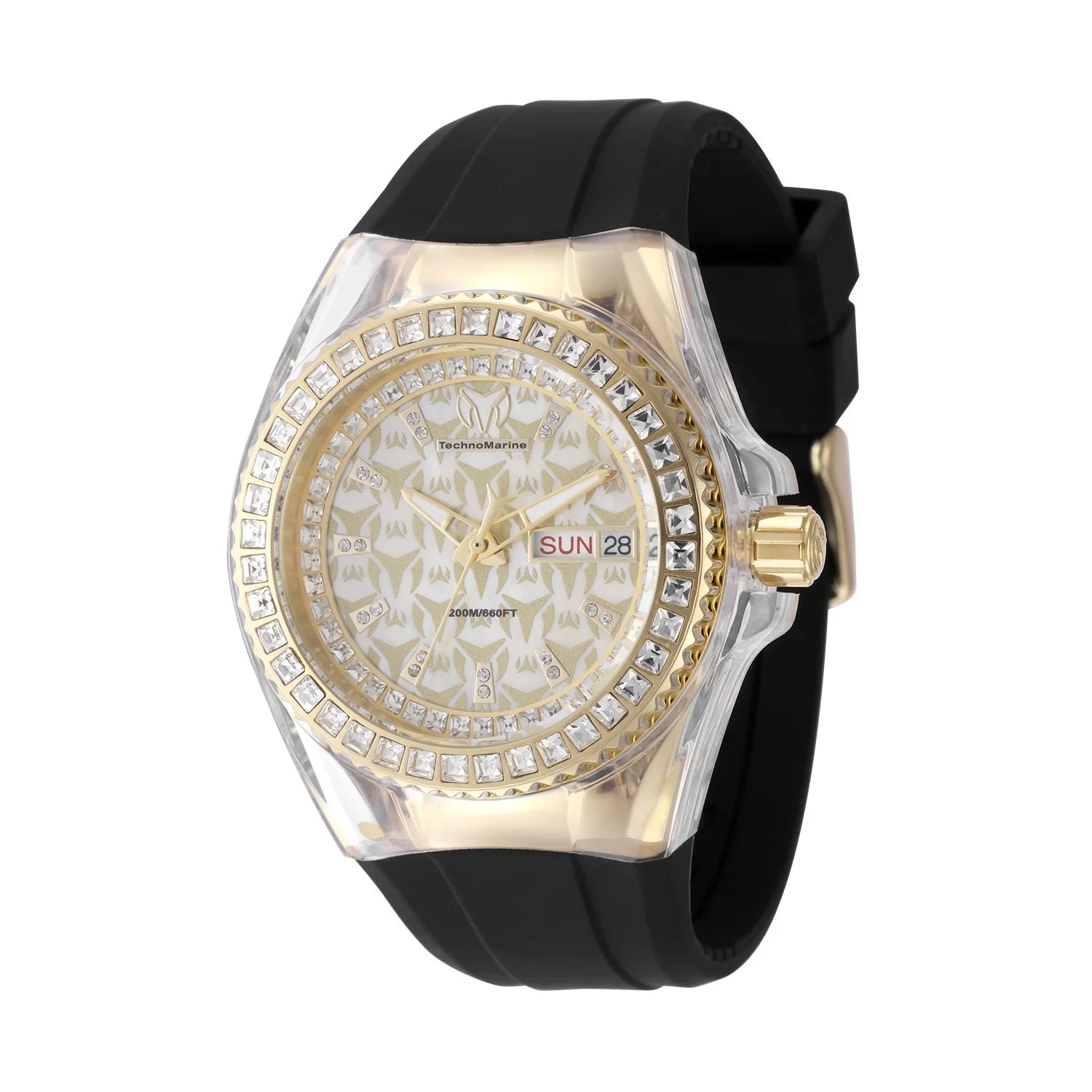 Technomarine Women's TM-125038 Cruise Quartz VJ43 Gold Dial Watch