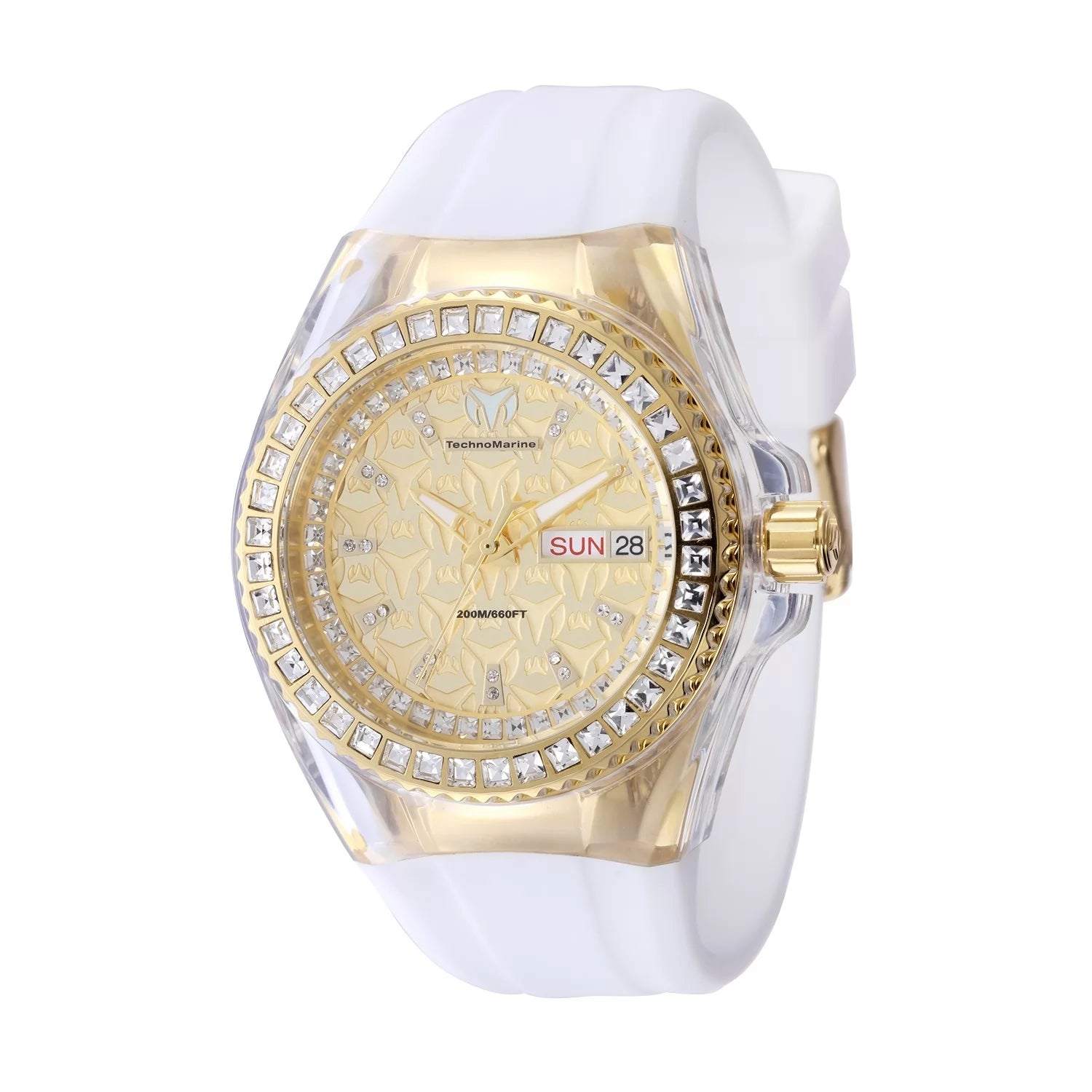 Technomarine Women's TM-125040 Cruise Quartz VJ43 Gold Dial Watch
