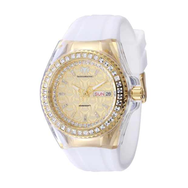 Technomarine Women's TM-125040 Cruise Quartz VJ43 Gold Dial Watch