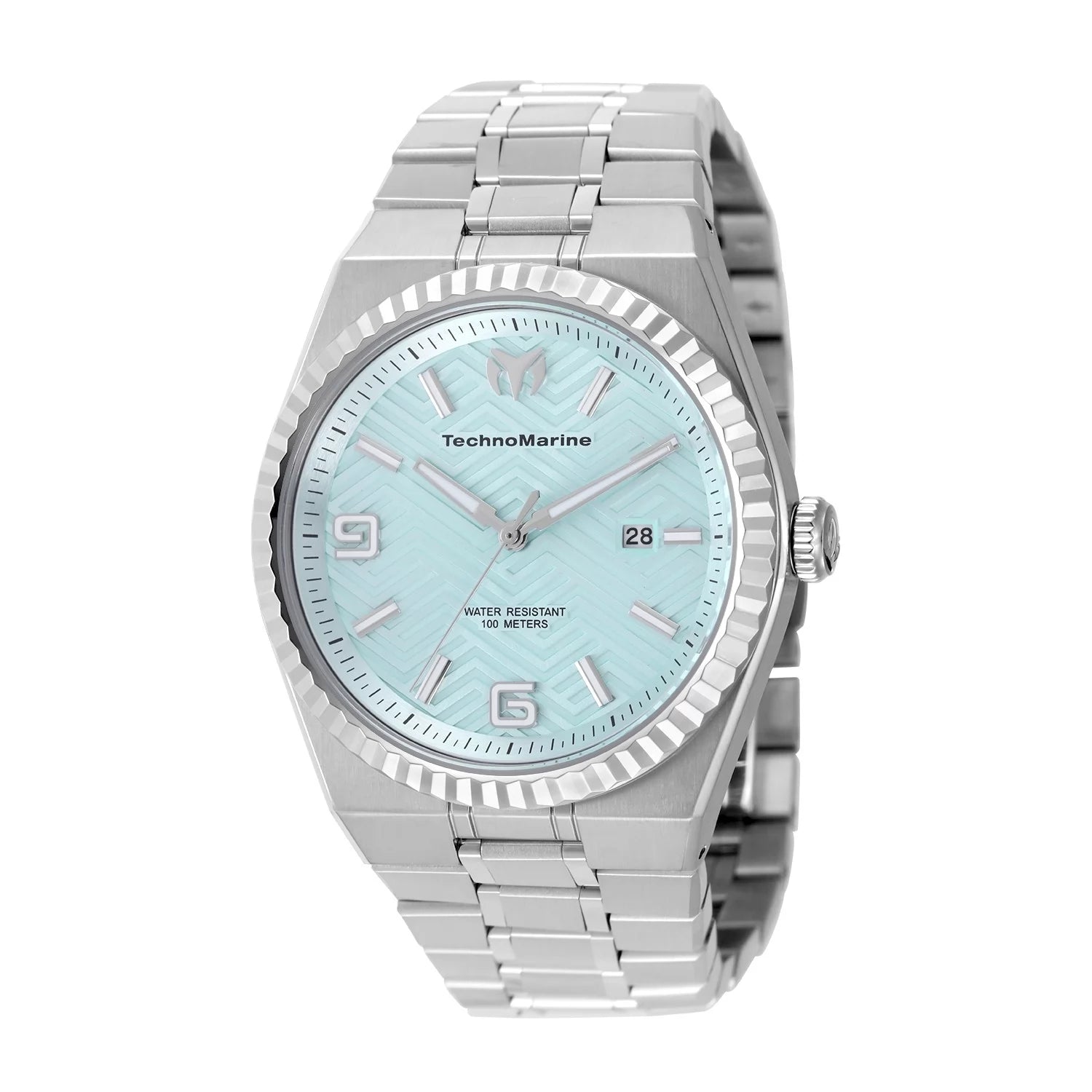 Technomarine Men's TM-225054 TERRA NOVA Quartz PC32 Light Blue Dial Watch