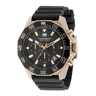 Technomarine Men's TM-225070 Mar Vivo Quartz VD53C Black Dial Watch