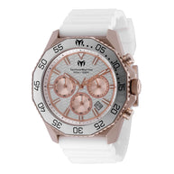 Technomarine Men's TM-225075 Mar Vivo Quartz VD53C Rose Gold, Champagne, Silver, White Dial Watch