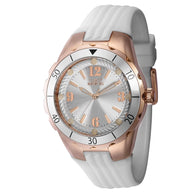 Invicta Women's 40311 Angel Quartz 3 Hand Silver Dial Watch