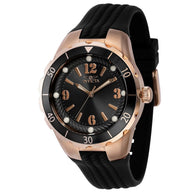 Invicta Women's 40313 Angel Quartz 3 Hand Black Dial Watch