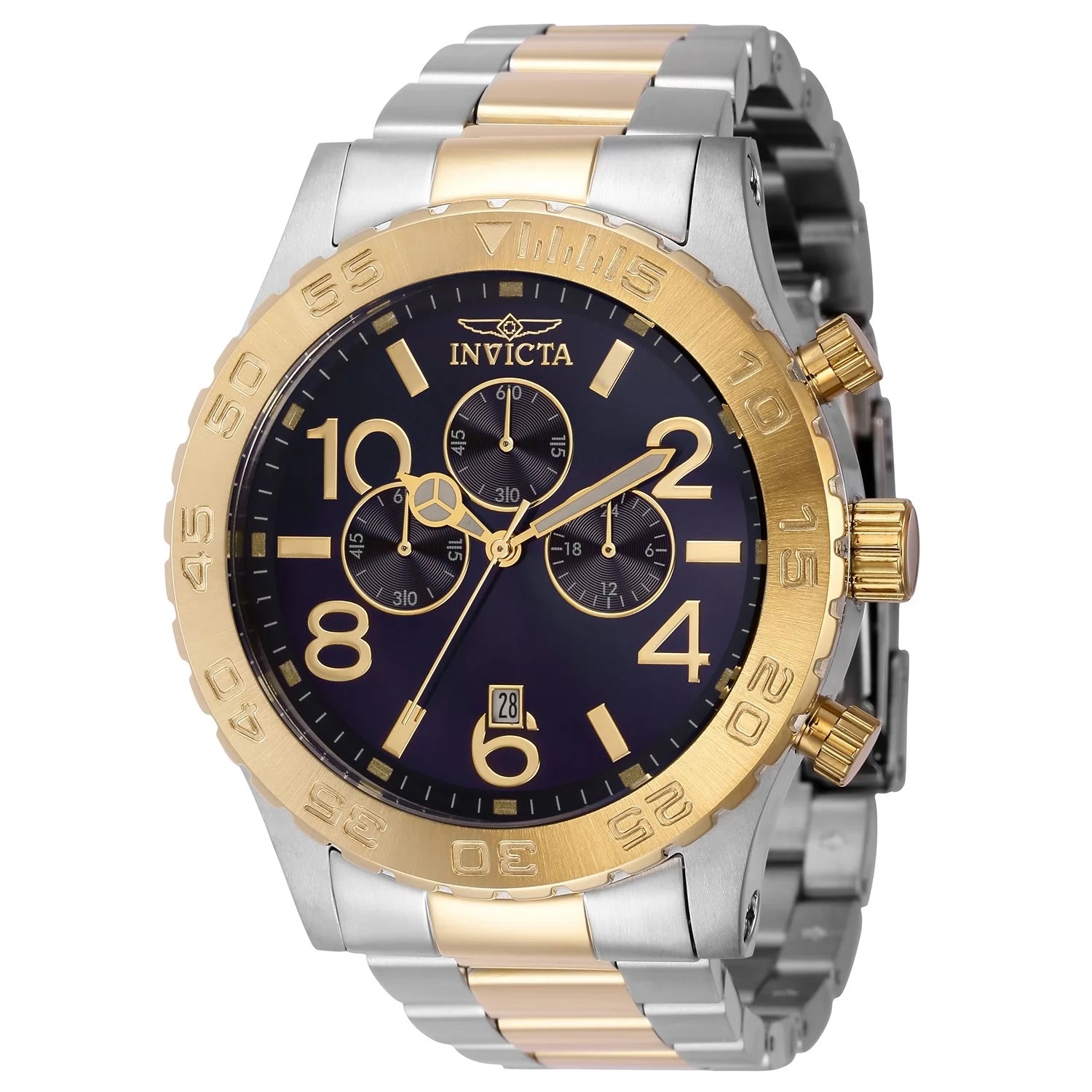 Invicta Men's 40603 Specialty Quartz Chronograph Blue Dial Watch