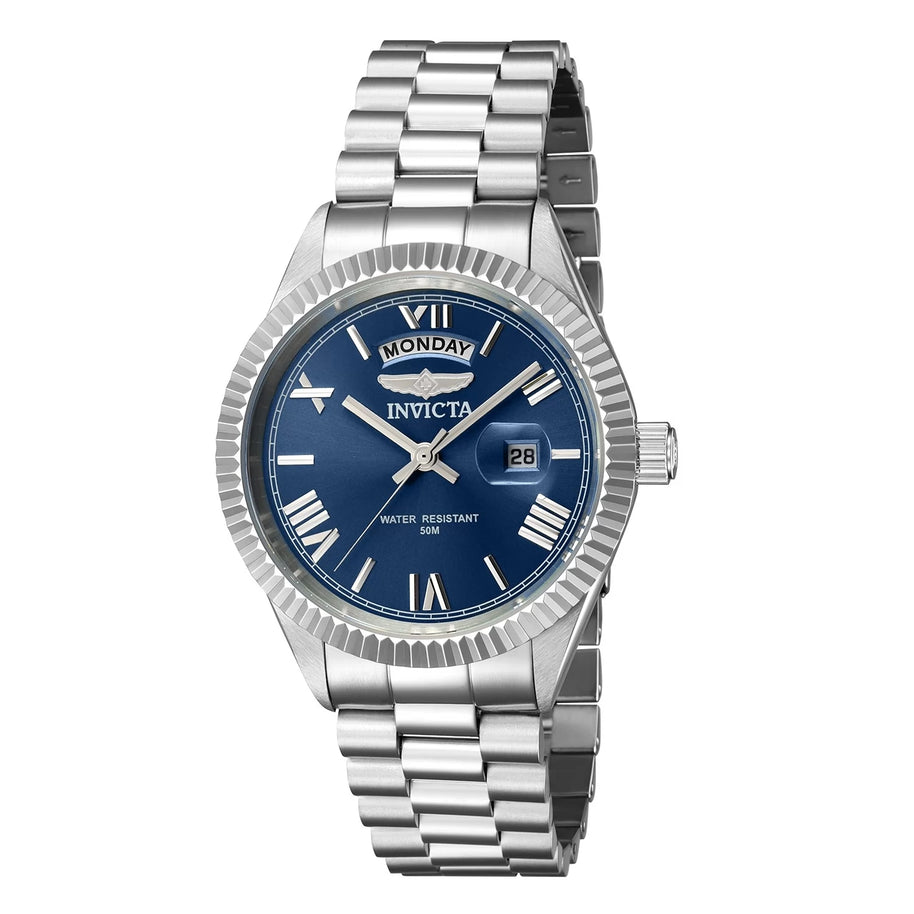 Invicta Men's 43935 Specialty Quartz 3 Hand Dark Blue Dial Watch
