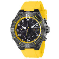 Invicta Men's 39899 Aviator  Quartz Multifunction Black Dial Watch