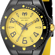 Technomarine Men's TM-525005 Racing Legends Quartz PC21 Yellow Dial Watch