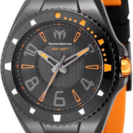 Technomarine Men's TM-525009 Racing Legends Quartz PC21 Black Dial Watch