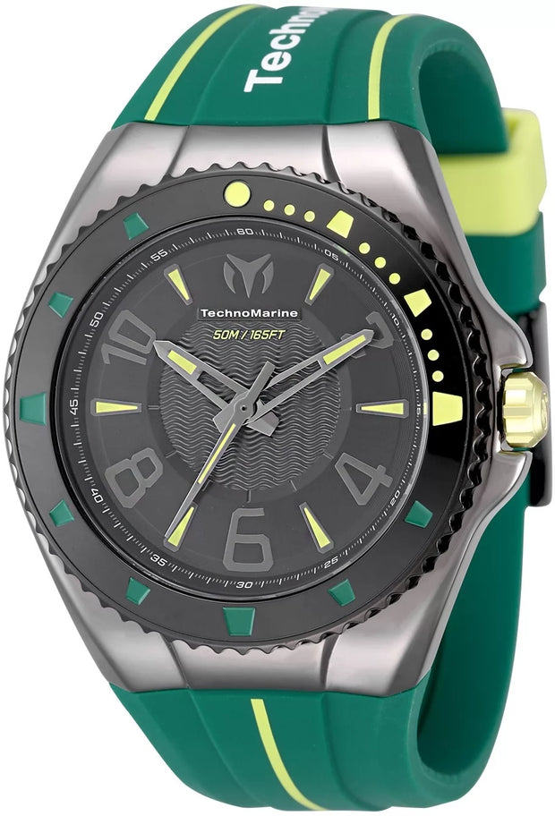 Technomarine Men's TM-525010 Racing Legends Quartz PC21 Black Dial Watch