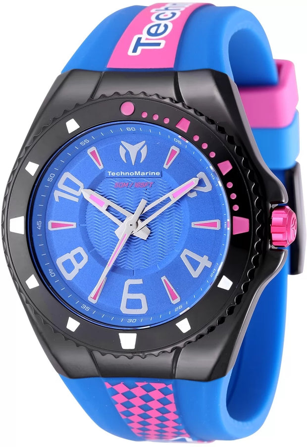 Technomarine Men's TM-525011 Racing Legends Quartz PC21 Blue Dial Watch