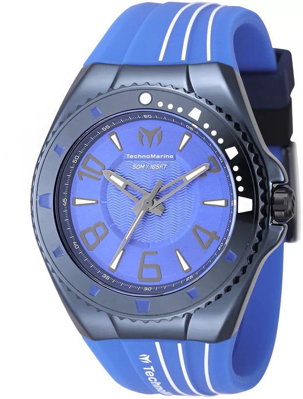 Technomarine Men's TM-525012 Racing Legends Quartz PC21 Blue Dial Watch