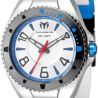 Technomarine Men's TM-525013 Racing Legends Quartz PC21 Silver Dial Watch