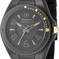 Technomarine Men's TM-525016 Racing Legends Quartz PC21 Black Dial Watch