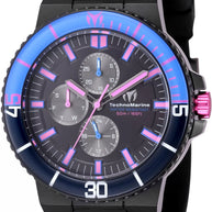 Technomarine Men's TM-525035 Racing Legends Quartz VH67 Gunmetal, Black Dial Watch