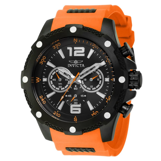 Invicta Men's 43002 I-Force Quartz VX9J Black Dial Watch