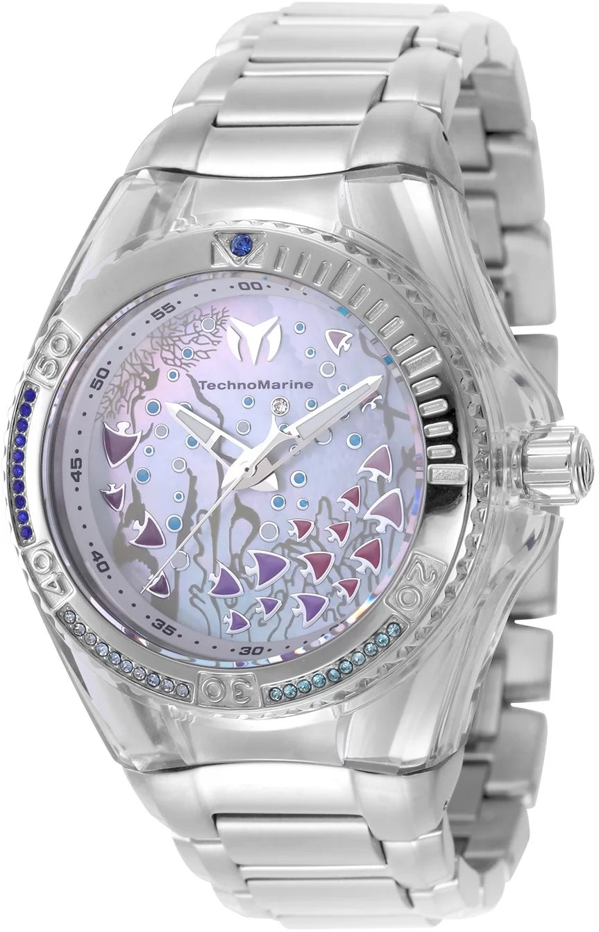 Technomarine Women's TM-125005 Cruise Quartz PC21 White Dial Watch