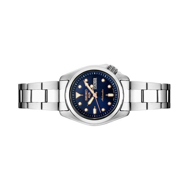 Seiko 5 SRE003 Sports Automatic Sunburst Blue Dial Men's Watch