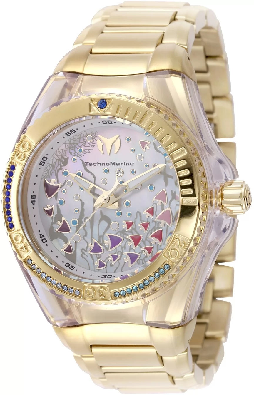Technomarine Women's TM-125006 Cruise Quartz PC21 White Dial Watch