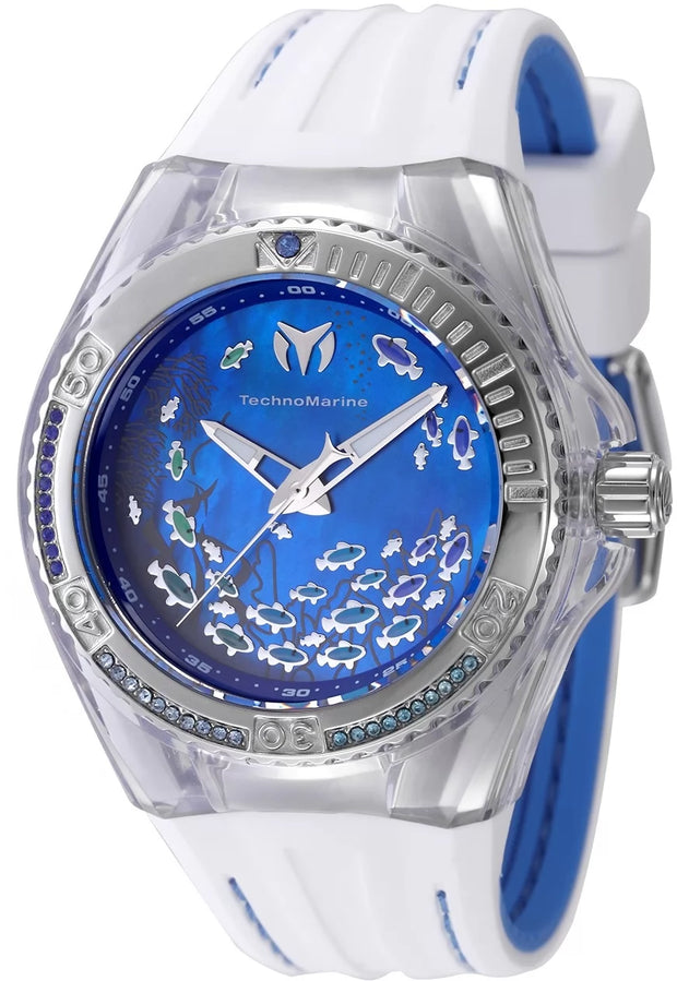 Technomarine Women's TM-125007 Cruise Quartz PC21 Blue Dial Watch
