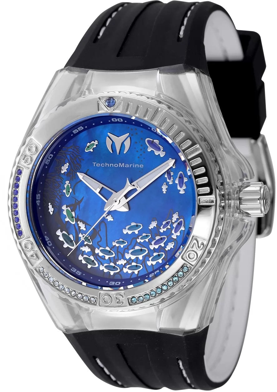 TECHNOMARINE Women's TM-125008 Cruise Quartz PC21 Mother of Pearl Dial Watch