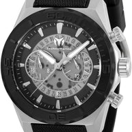 Technomarine Men's TM-519006 Reef Quartz Chronograph Transparent, Black Dial Watch